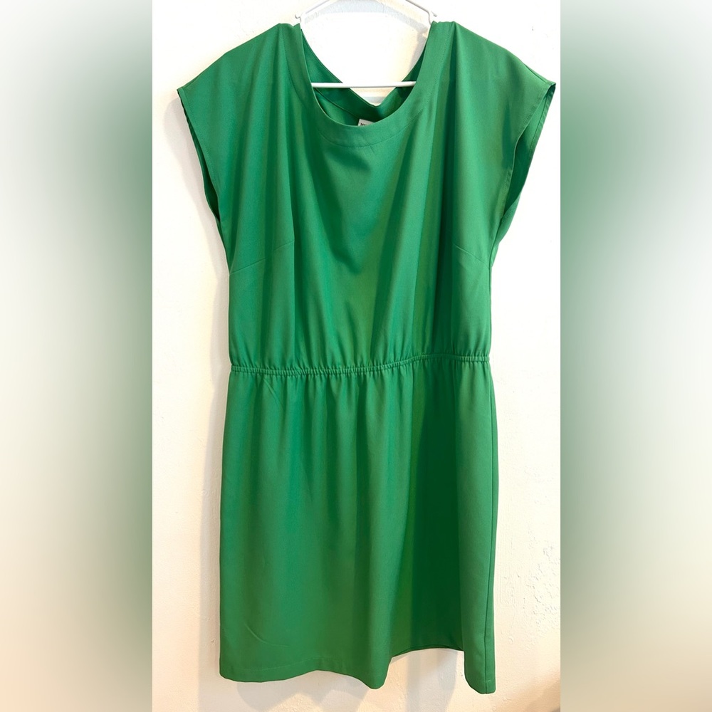 Merona Women's  Stretch Casual Sleeveless Green Dress XL/TG